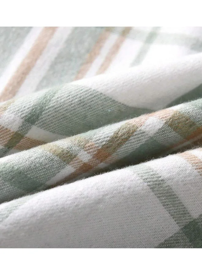 تايك تو قميص بطبعة مربعات وتفاصيل أزرار