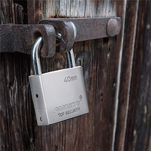 Mindy 40mm Heavy Duty Lock Warehouse Waterproof Keyed Padlock High Security Padlock with 4 Keys - Image 5
