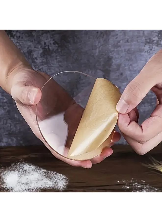قطعتان من ألواح الكيك الأكريليك الشفافة مقاس 6 بوصات، أدوات خبز متينة - Image 2