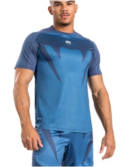 VENUM ATTACK MENS DRY-TECH T-SHIRT NAVY BLUE