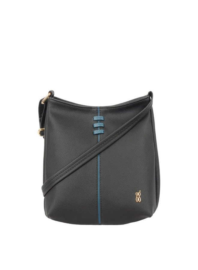 Baggit Womens Lxe Pepsi Hobo Bag- Black - Image 1