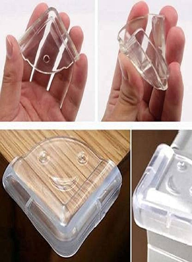 SEASPIRIT Baby Safety proofing Silicon Corner & Edge Guard Protector for Furniture I Used on Glass Tabletop, Wall - Image 2
