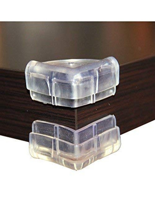SEASPIRIT Baby Safety proofing Silicon Corner & Edge Guard Protector for Furniture I Used on Glass Tabletop, Wall - Image 5