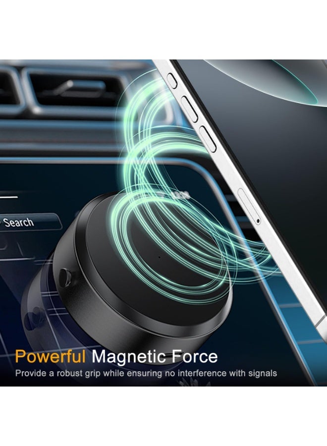 Electric Vacuum Magnetic Suction Phone Mount, Hands-Free Shower Phone Holder, Magnetic Cell Phone Holder for Car/Gym/Mirror/Smooth Surface, Compatible with Magsafe iPhone & Android - Image 3