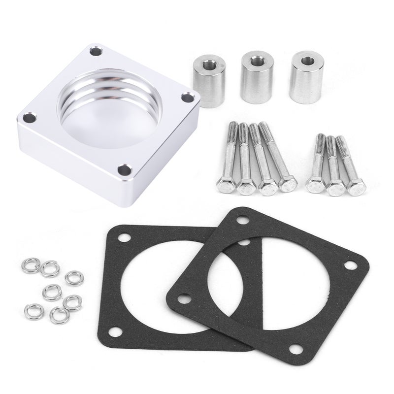 Throttle Body Spacer Kit CNC Aluminum Alloy Fit for Wrangler/Cherokee/Grand Cherokee - Image 3