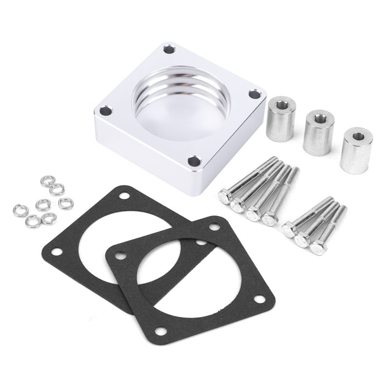 Throttle Body Spacer Kit CNC Aluminum Alloy Fit for Wrangler/Cherokee/Grand Cherokee - Image 2