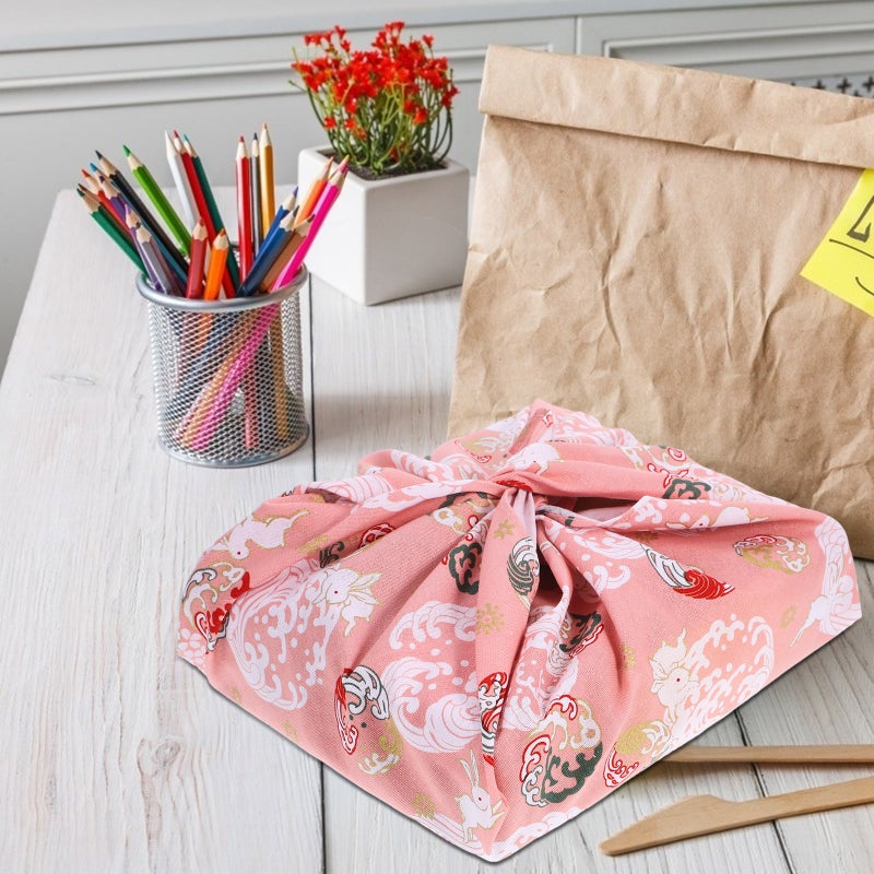 Japanese Handkerchief Bento Wrapping Cloth Box Packaging Cloth Lunch Bandana Cover Bag - Image 4