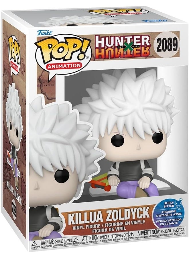 Funko Pop! Animation: Hunter X Henter - Killua (Sit) Collectable Vinyl Figure - Image 1