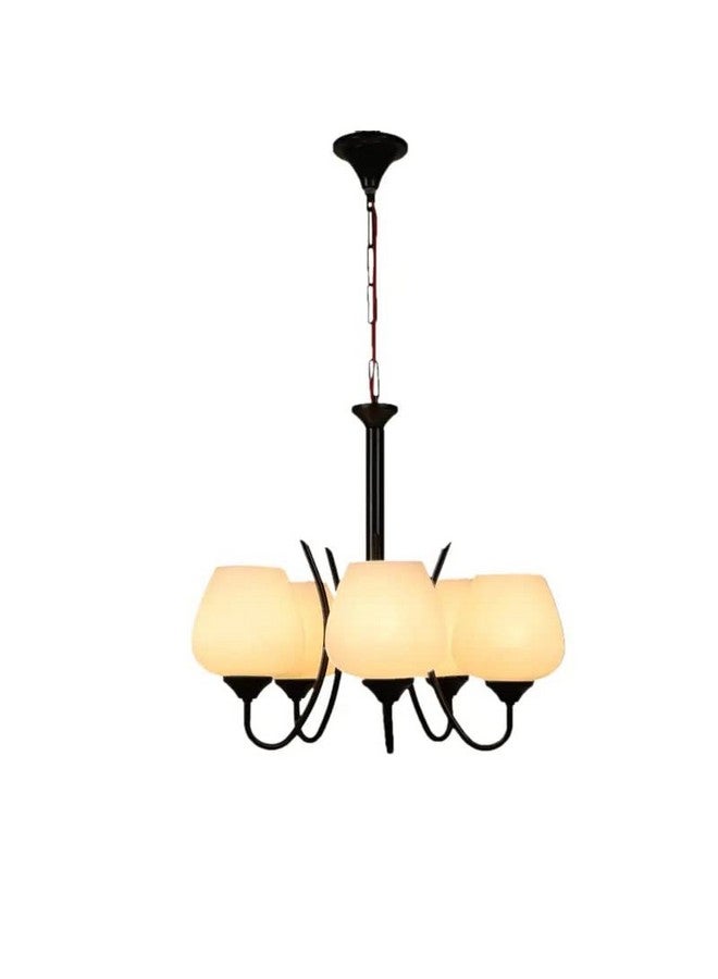 kinis metal 6 Light American Design Black Jhoomar/Chandelier/Jhoomar Hanging Light/Jhoomar Ceiling Light to Décor Home/Living Room/Bedroom/Office/Dining/Cafe/Restaurants (Without Bulb) - Image 3