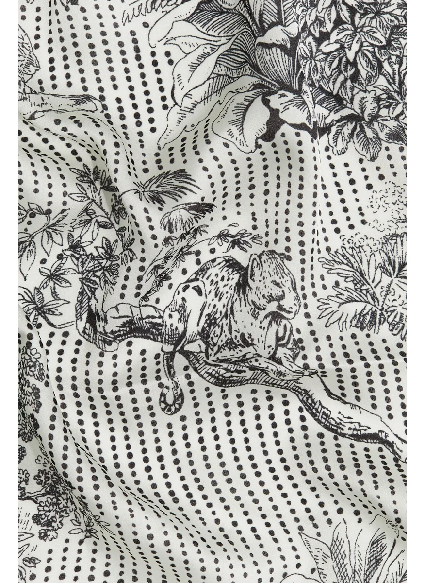 اتش اند ام Patterned Scarf