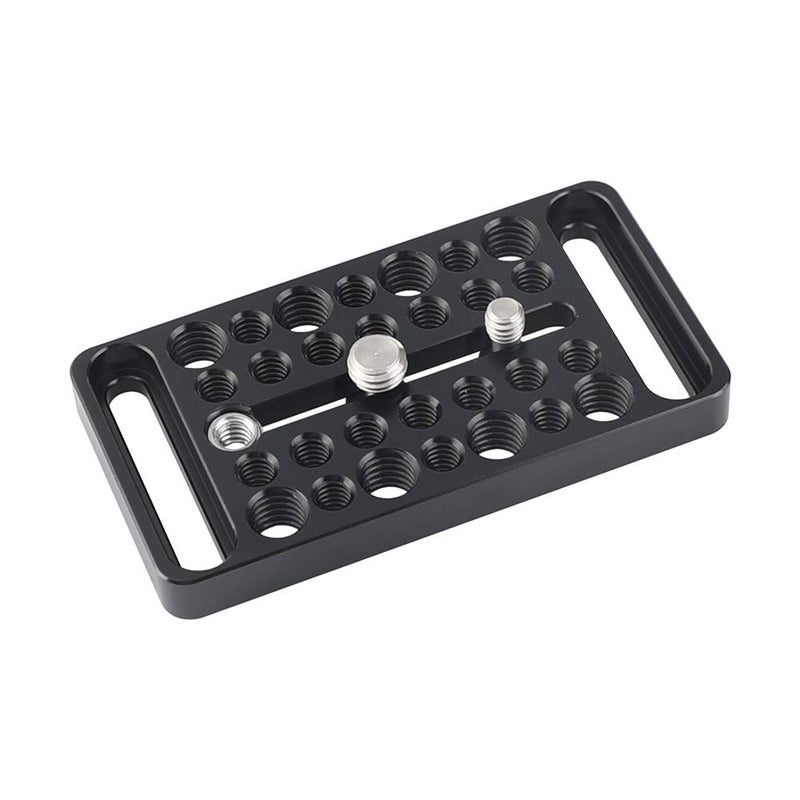 CAMVATE Multipurpose Cheese Plate with 1/4" & 3/8" Thread Screw for Camera Bracket Accessories - 2564 - Image 1