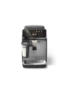 Philips 4400 Series 12-Beverage Fully Automatic Espresso Machine Black and Silver 37.1 x 24.6 x 43.3 cm EP4446/23  - Image 1