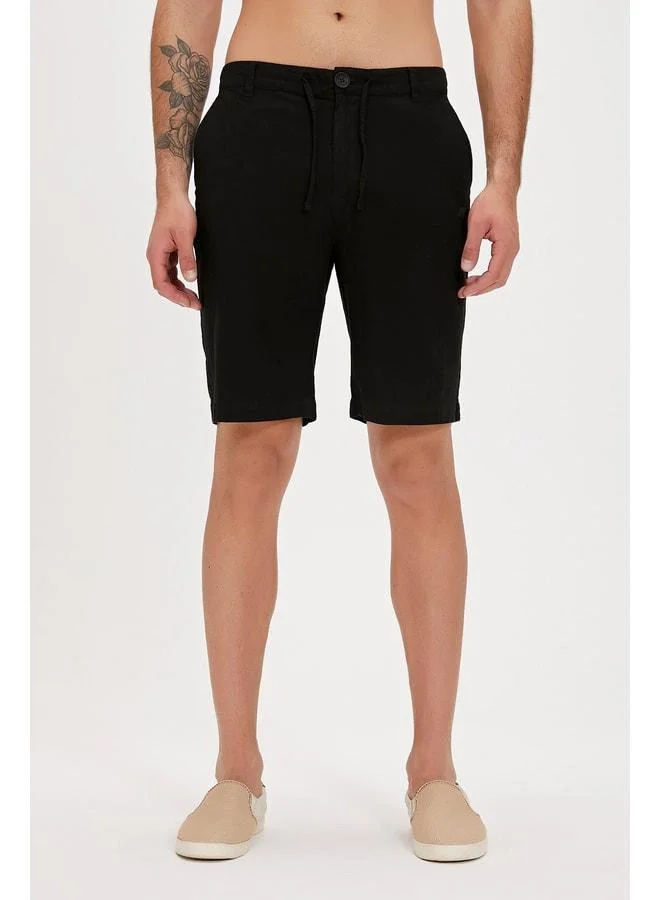 Bad Bear Lyne Black Side Pocket Men's Shorts.