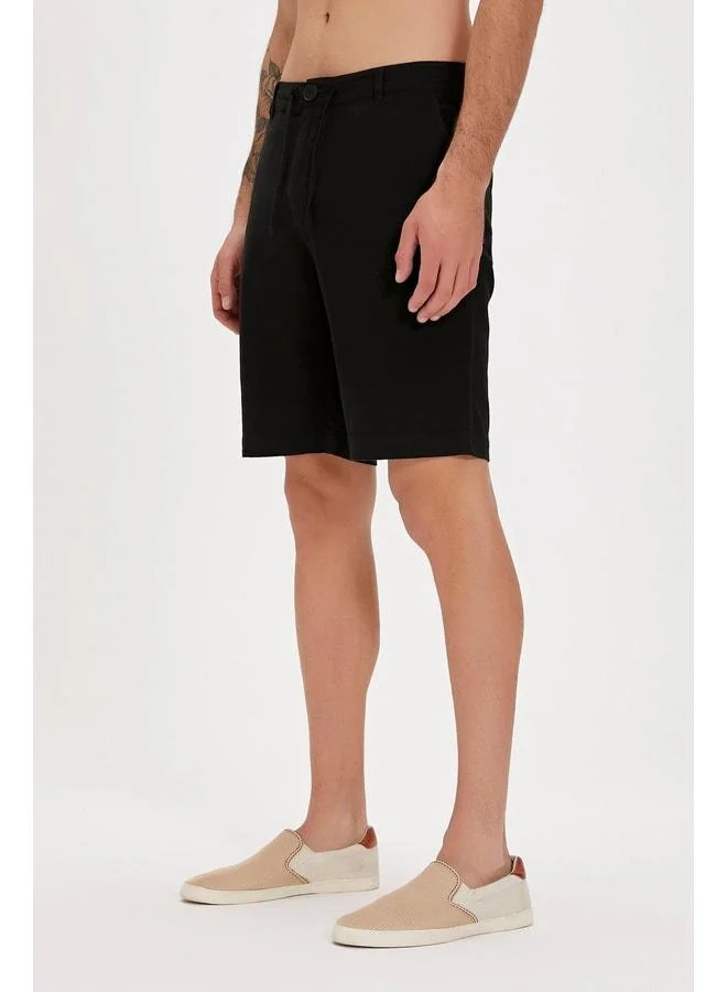 Bad Bear Lyne Black Side Pocket Men's Shorts.