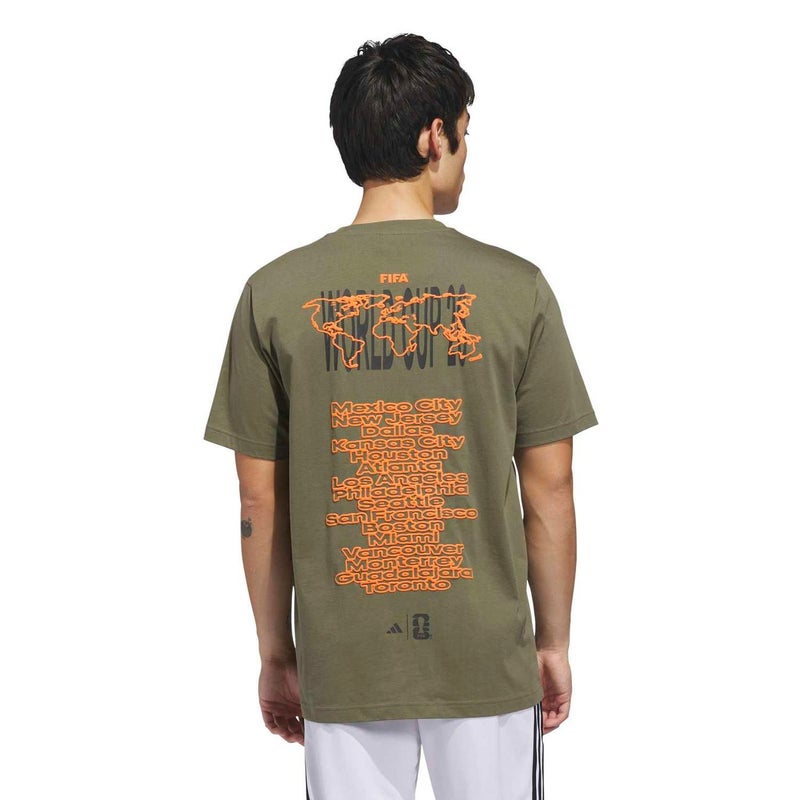 Adidas FIFA World Cup 26 Tour Graphic T-Shirt - Image 4