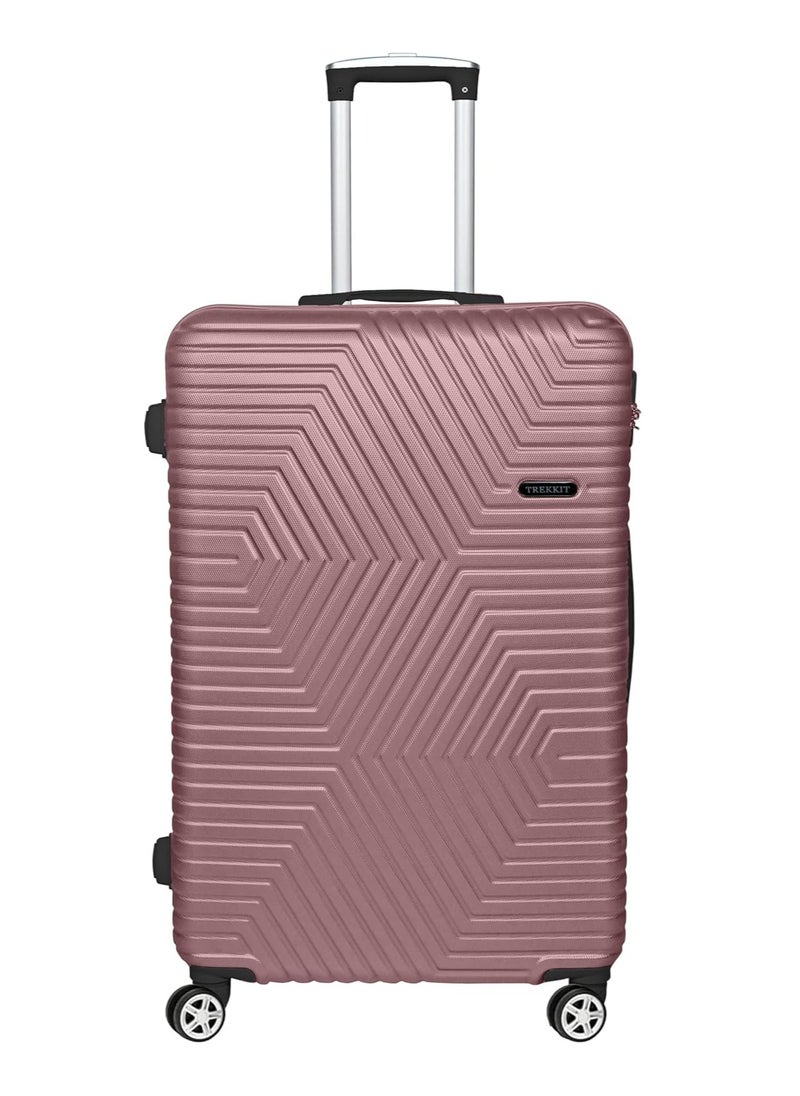 TrekKit Lightweight Carryon Luggage Bag - Hardshell Suitcase Spinner Luggage for Travel | ABS Luggage with 4 Spinner Wheels (Rose Gold, 20 Inches (51 cm)) - pzsku/Z6A1A9BAEF95EECF5C755Z/45/_/1737585748/c496b39f-0627-4ab5-819c-baafc6fb27ae