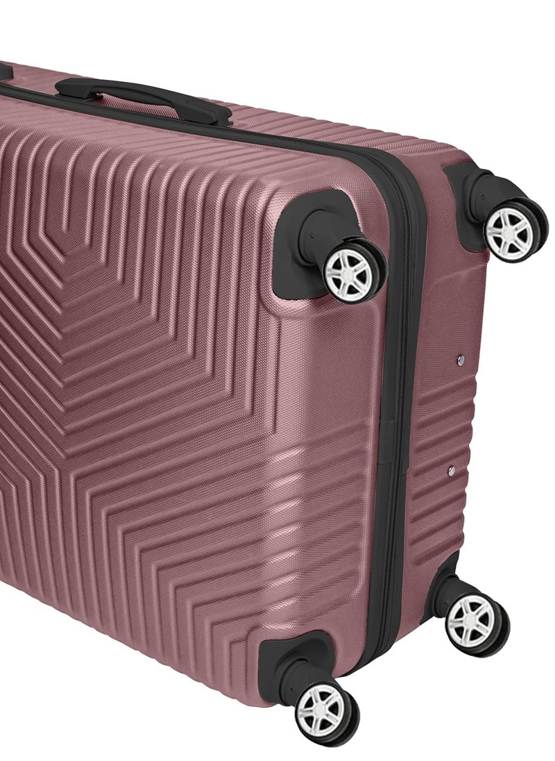 TrekKit Lightweight Carryon Luggage Bag - Hardshell Suitcase Spinner Luggage for Travel | ABS Luggage with 4 Spinner Wheels (Rose Gold, 20 Inches (51 cm)) - pzsku/Z6A1A9BAEF95EECF5C755Z/45/_/1737585879/62d89ebd-14be-41a7-b418-2fdead87fa31