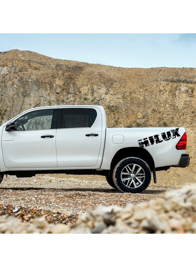 Generic pickup automotive decals For Toyota F-Series HILUX REVO Car body decoration trunk sticker  - Image 4