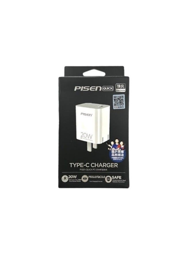 Quick Wall Charger Folding Pin 20W Fast charger