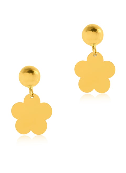 A Collection of Exquisite 21k Gold Earring