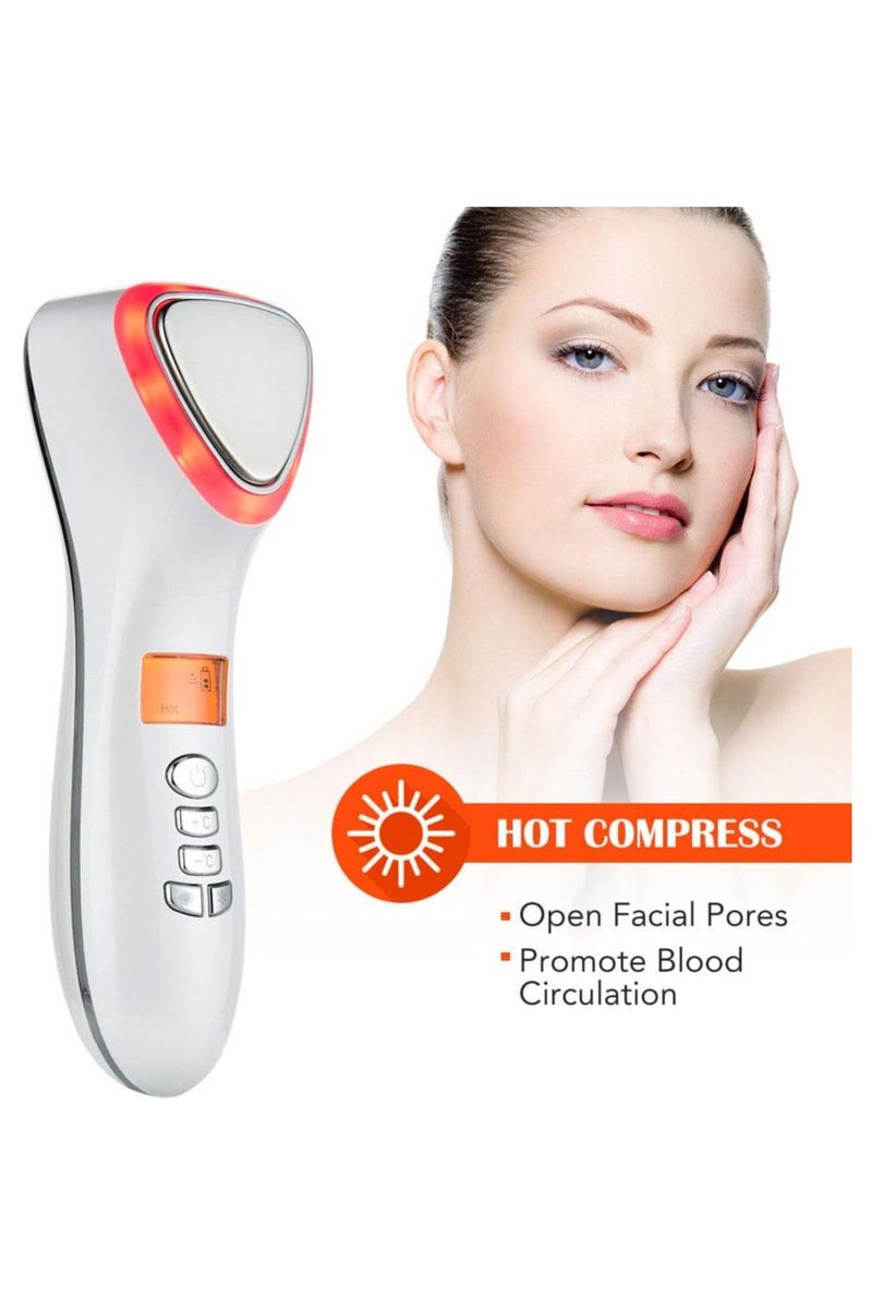 Generic Hot and Cold Facial Skin Care Massager, Handheld Vibration Device for Skin Soothing and Anti-Wrinkle  - Image 4