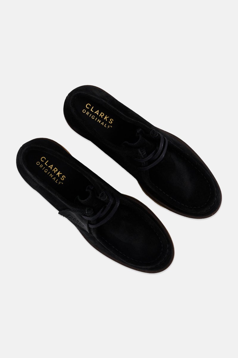 clarks Women Lace Up Casual Shoes, Black  - Image 4