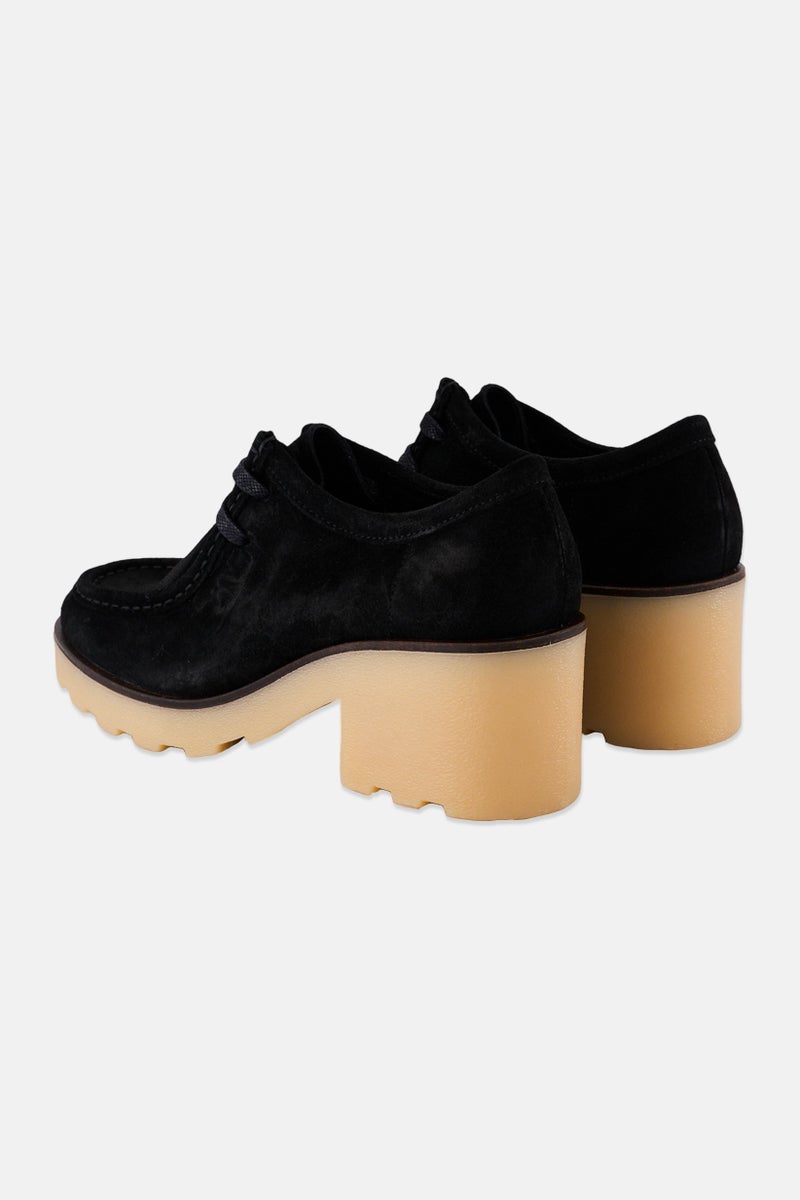 clarks Women Lace Up Casual Shoes, Black - Image 2