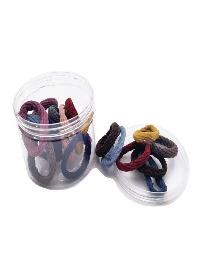 BLBM Design of Spiricle Pattern Hair Ties with Seamless High Elastic Thickening in Ponytail Holders (Multiple Colors with 20 Pcs Packing) - Image 4