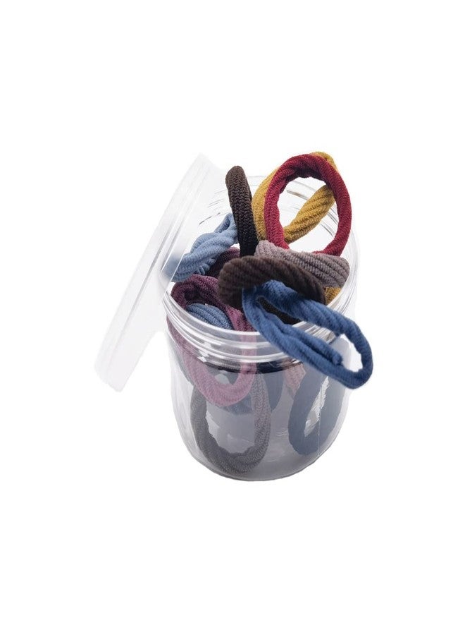 BLBM Design of Spiricle Pattern Hair Ties with Seamless High Elastic Thickening in Ponytail Holders (Multiple Colors with 20 Pcs Packing) - Image 5