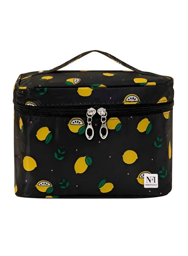 NFI essentials Printed Cosmetic Organizer Bag, Makeup Bag for Women Toiletry Bag Makeup Organizer Make up Kit Travel Pouch Vanity Bag Pouch for Girls - Image 1