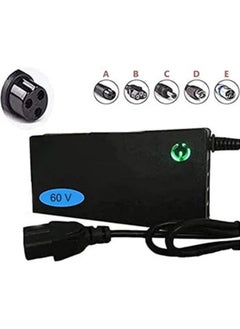 SHOPI 60V 2A Charger for Electric Bike Scooter Hoverboard Skateboard Elec Bicycle E-Bike Ebike Battery Power Supply Lead AC Adapter,A  - Image 2