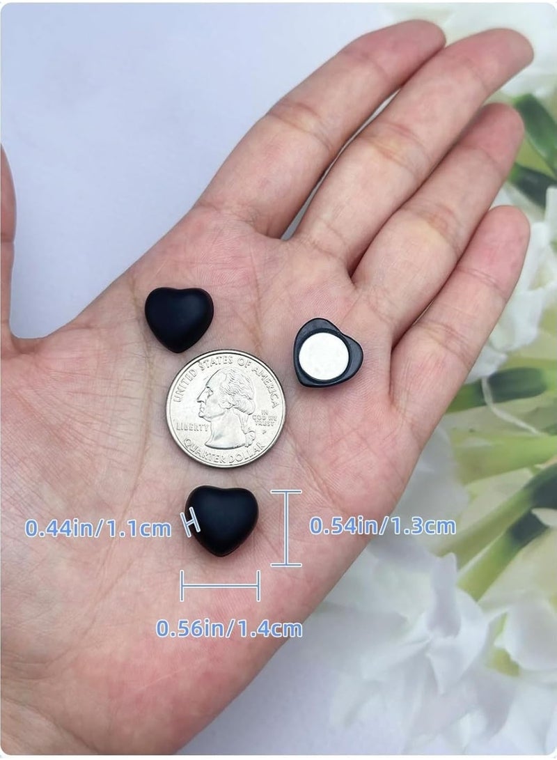 جود باي مجموعة من اثنين من دبابيس طرحة سكارف مغناطيس على للحجابشكل قلب - Image 2