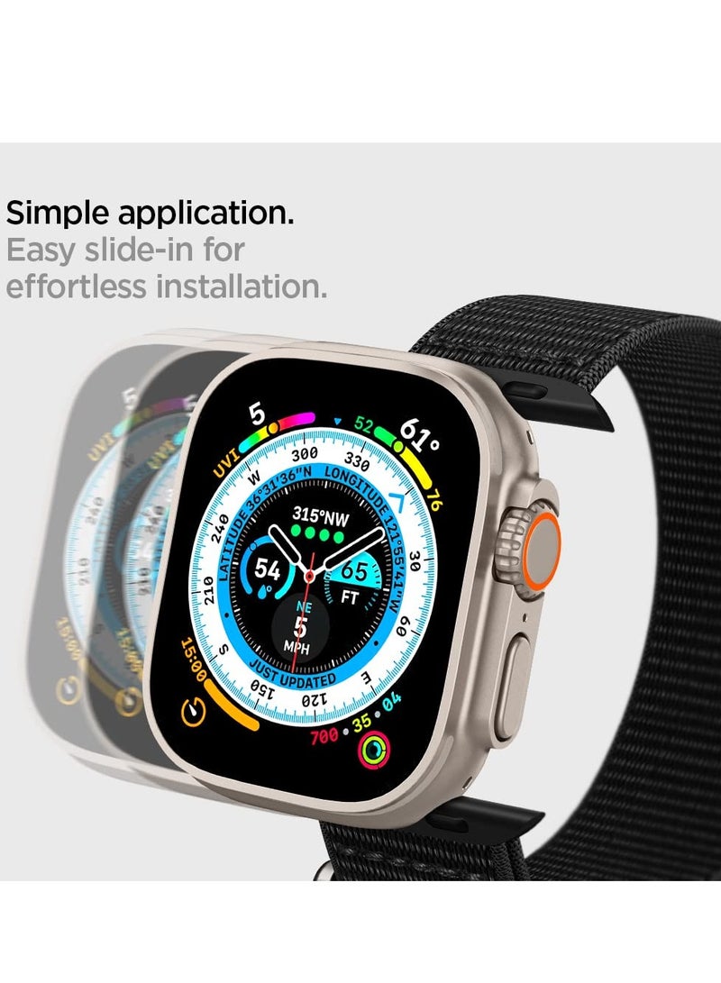 SYOSI Designed for Apple Watch Band Adjustable Velcro Sport Solo Loop Band Strap for Apple Watch Ultra2 Apple Watch Ultra 49mm Series 9 8 SE27 6 SE 5 4 3 2 1 45mm 44mm 42mm Black - Image 4