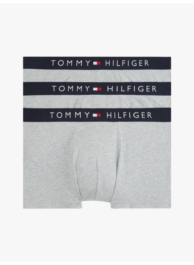 TOMMY HILFIGER 3-Pack TH Original Logo Waistband Trunks - Image 1