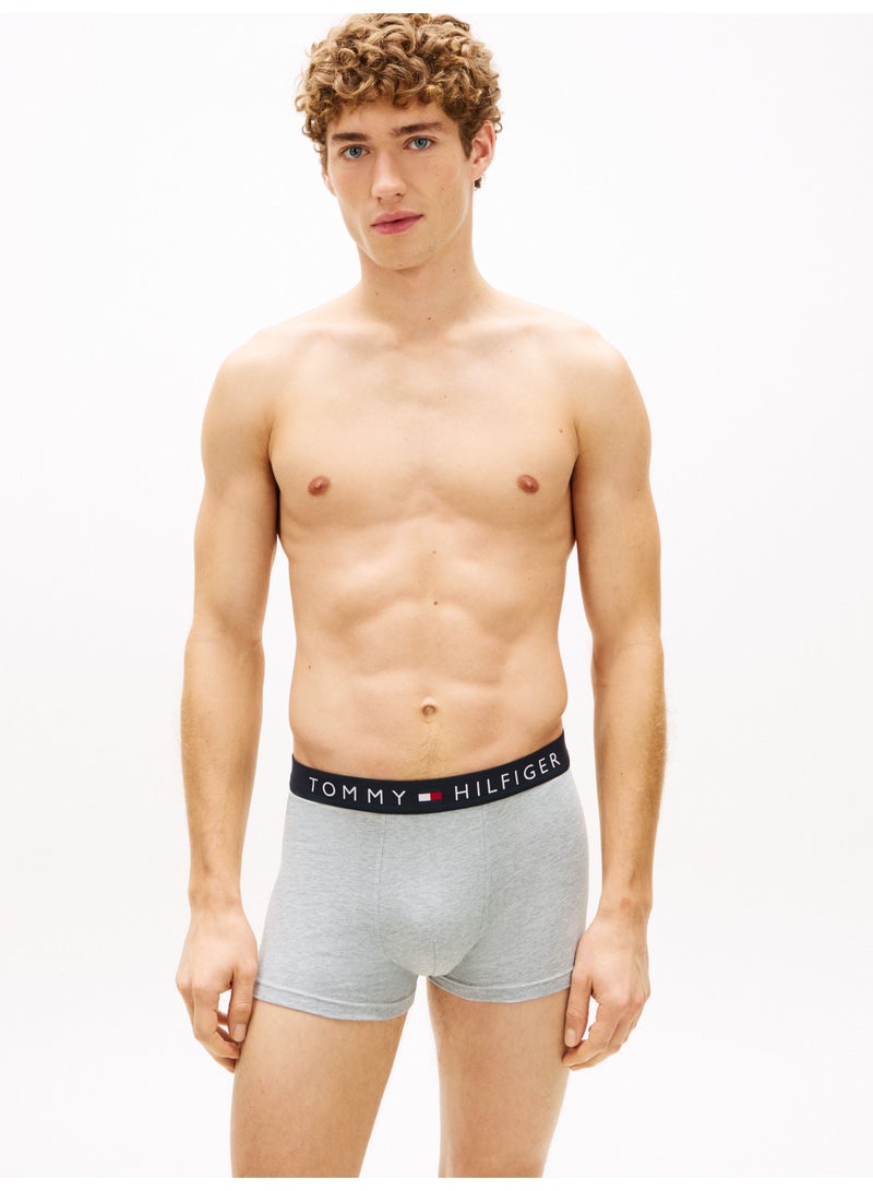 TOMMY HILFIGER 3-Pack TH Original Logo Waistband Trunks - Image 2
