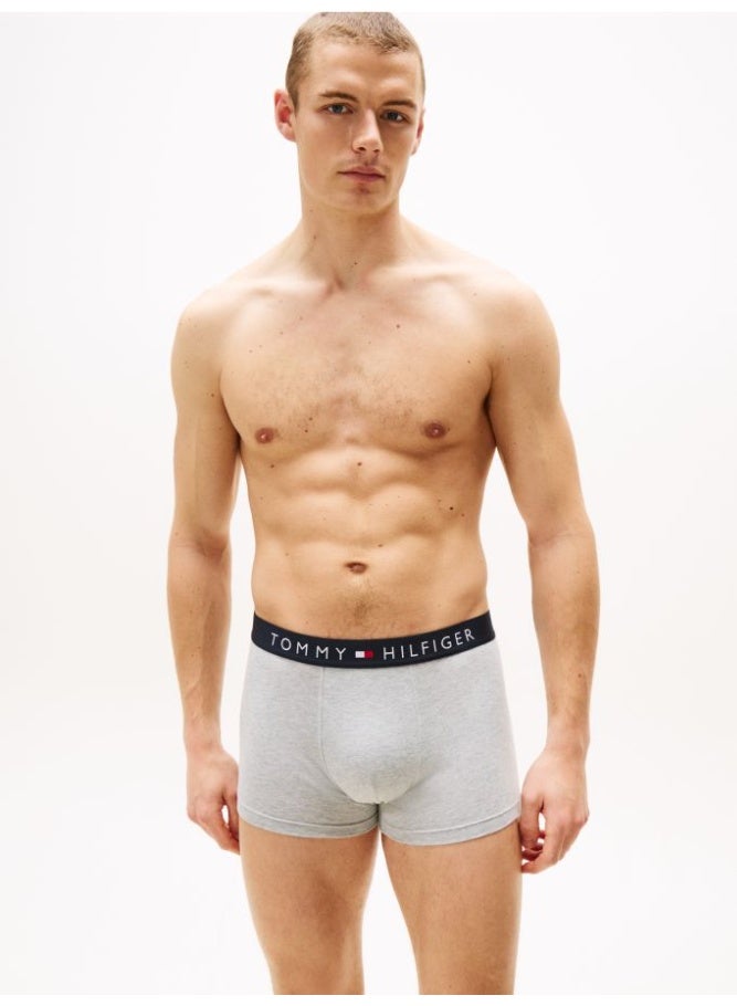 TOMMY HILFIGER 3-Pack TH Original Logo Waistband Trunks - Image 5