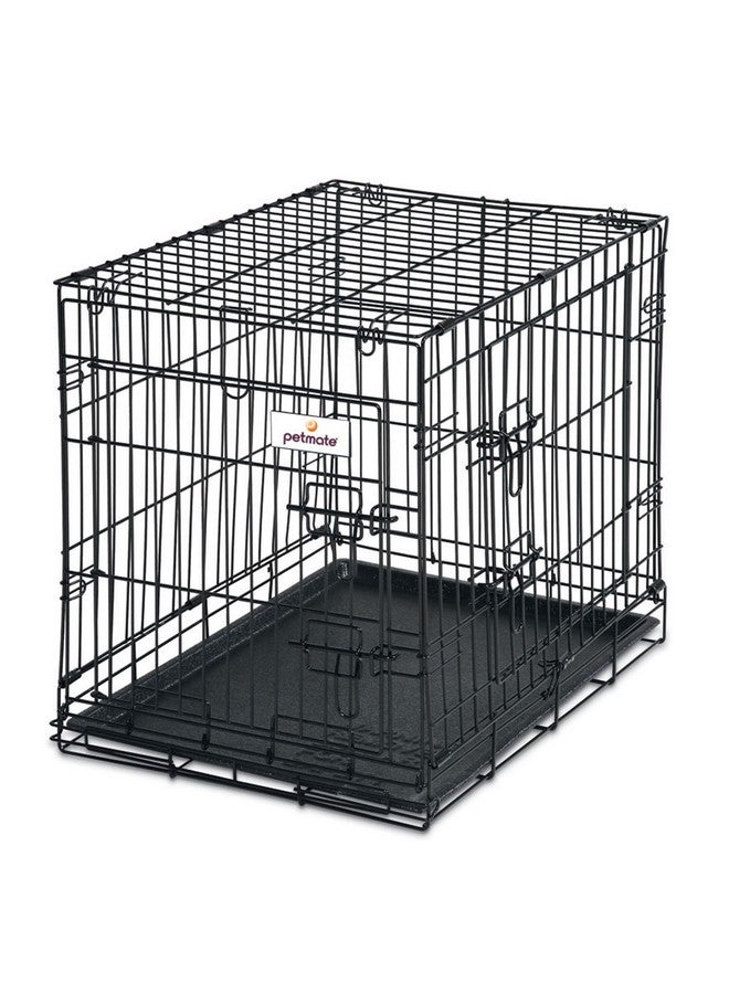 Petmate 19-Inch 2-Door Training Retreats Wire Kennel for Dogs Upto 15-Pound - Image 1
