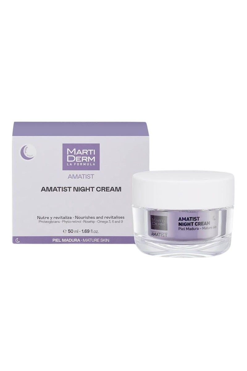 مارتيديرم كريم مارتيديرم أماتيست الليلي للبشرة الناضجة 50 مل - Image 2