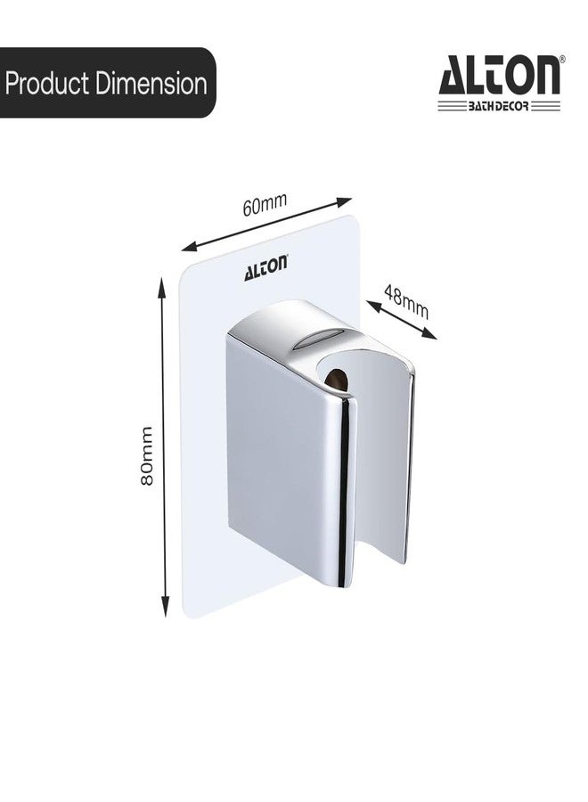 ALTON ALD431, ABS, Self Adhesive Wall Hook for Hand Shower and Health Faucet, Silver - Image 2