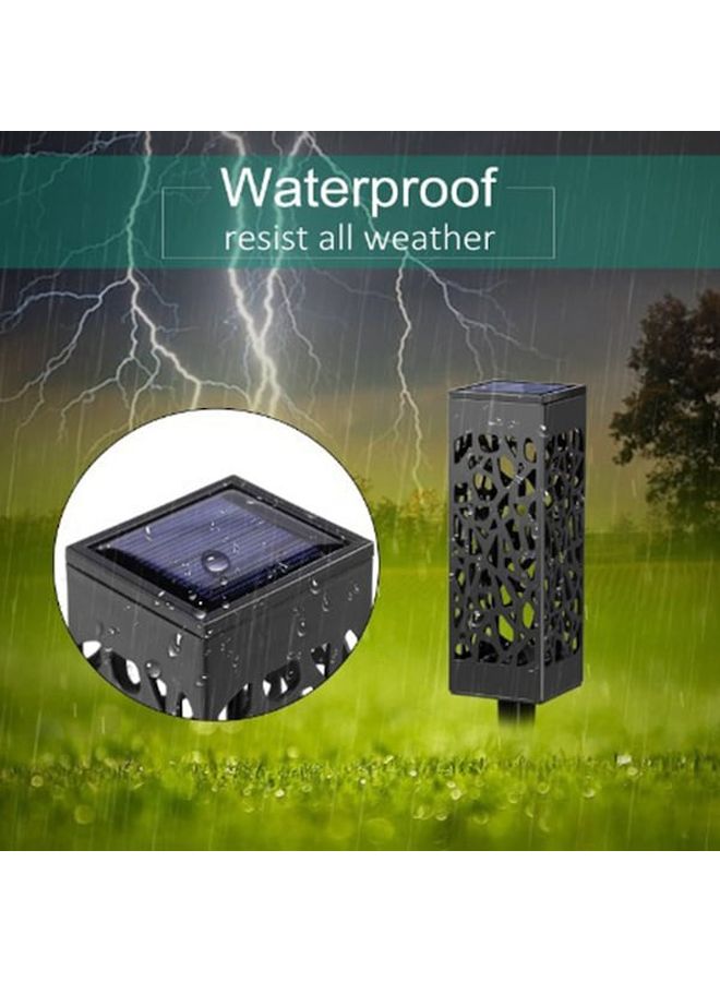 NIBEMINENT LED Waterproof Outdoor Solar Lamp Warm White 6x6x28.5cm - Image 4