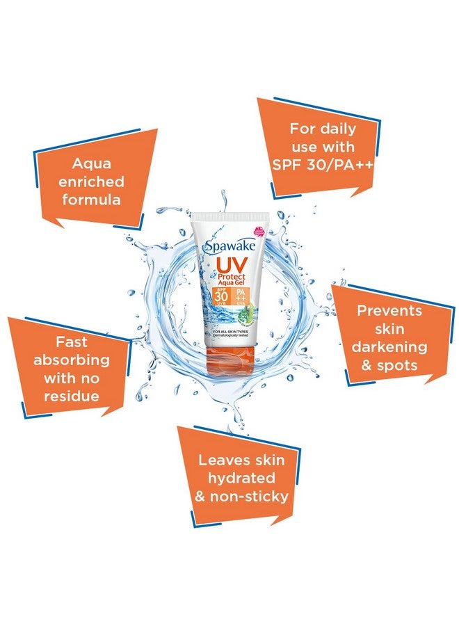 سبا ويك جل لوشن واقي من الشمس بعامل حماية من أشعة الشمس SPF 30/Pa++، لحماية من الأشعة فوق البنفسجية، 40 جرام - Image 4