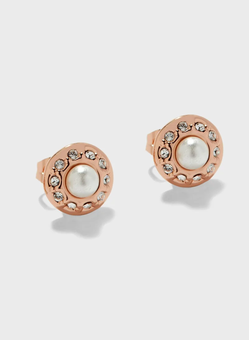 Ted Baker Larchi Daisy Pearl Stud Earrings
