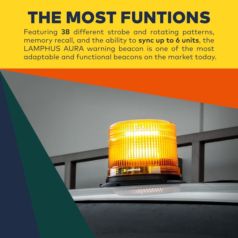 LAMPHUS AURA Emergency Strobe LED Beacon Light - Image 3
