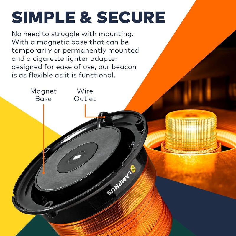 LAMPHUS AURA Emergency Strobe LED Beacon Light - Image 5