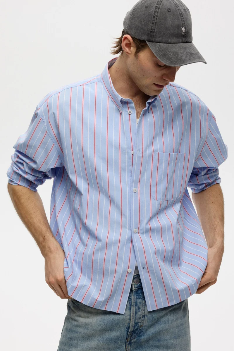 H&M Relaxed Fit Cotton shirt