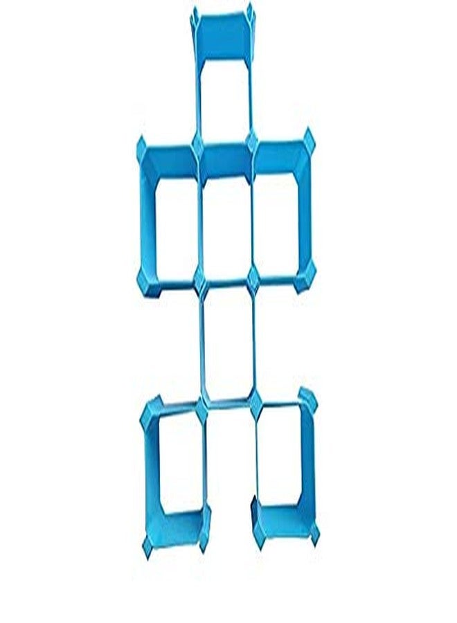 CONNECTWIDE® Six Assembly, Heart Combination Drawer Organizer Partition Plastic Storage Box Drawer Organizer for Clothes, Undergarments, Jewelry, Makeup, Closet, Kitchen, Office, etc. - Image 2