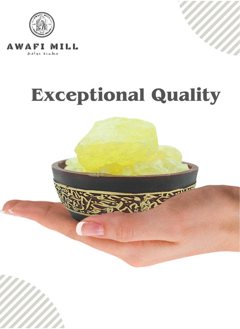 Awafi Mill Musk Ambrette - Premium Natural Incense Resin  - Image 5
