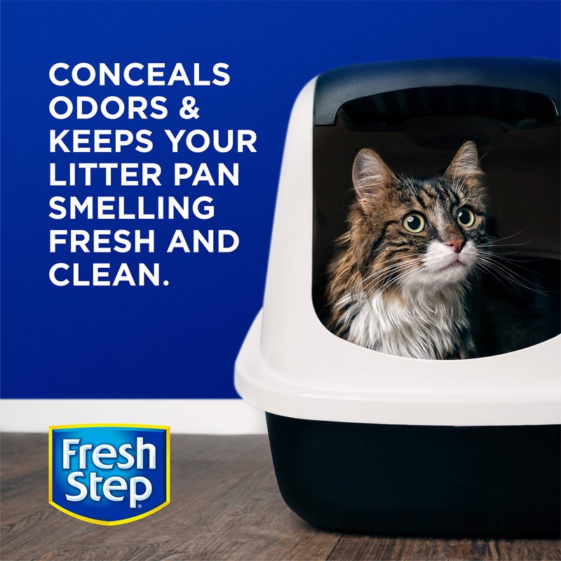 Fresh Step Cat Litter Crystals in Tropical Summer Breeze Scent - Cat Litter Box Deodorizer - Combats Odors and Neutralizes Smells to Keep Your Home Clean, Value Size, 70 Ounce - Image 5