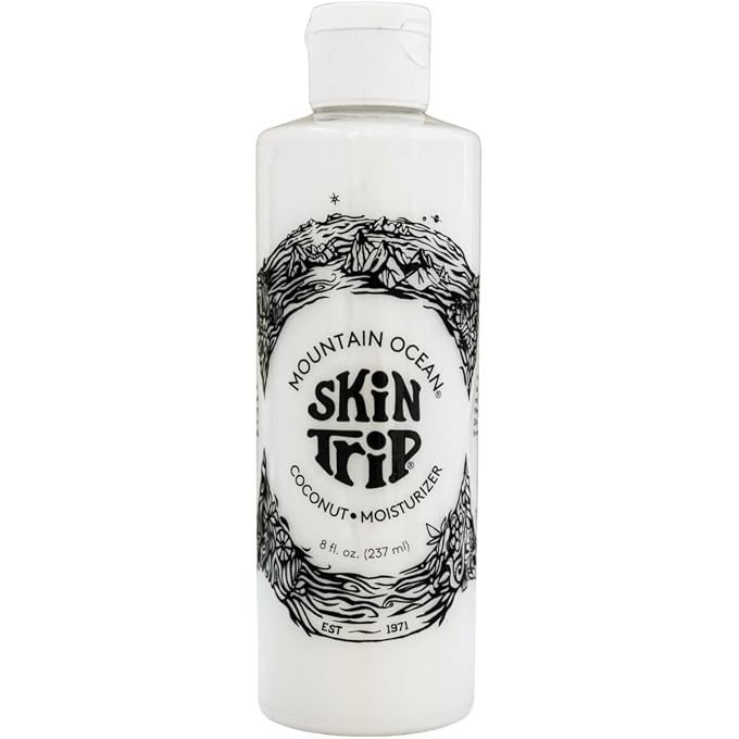 Mountain Ocean The Original Skin Trip Coconut Body Lotion, 8 Oz, Lightweight, Fast Absorbing Moisturizer, with Coconut Oil, Aloe Vera, & Lanolin (New Look, Same Formula) - Image 1