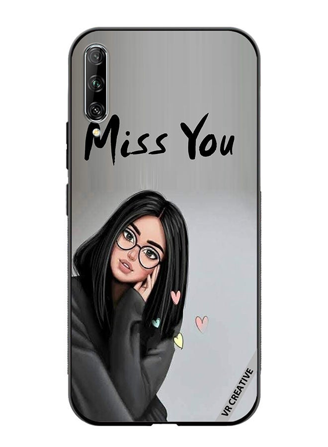 VR CREATIVE Protective Case Cover For Huawei Nova Y9S Girl Miss You Design Multicolour - Image 1